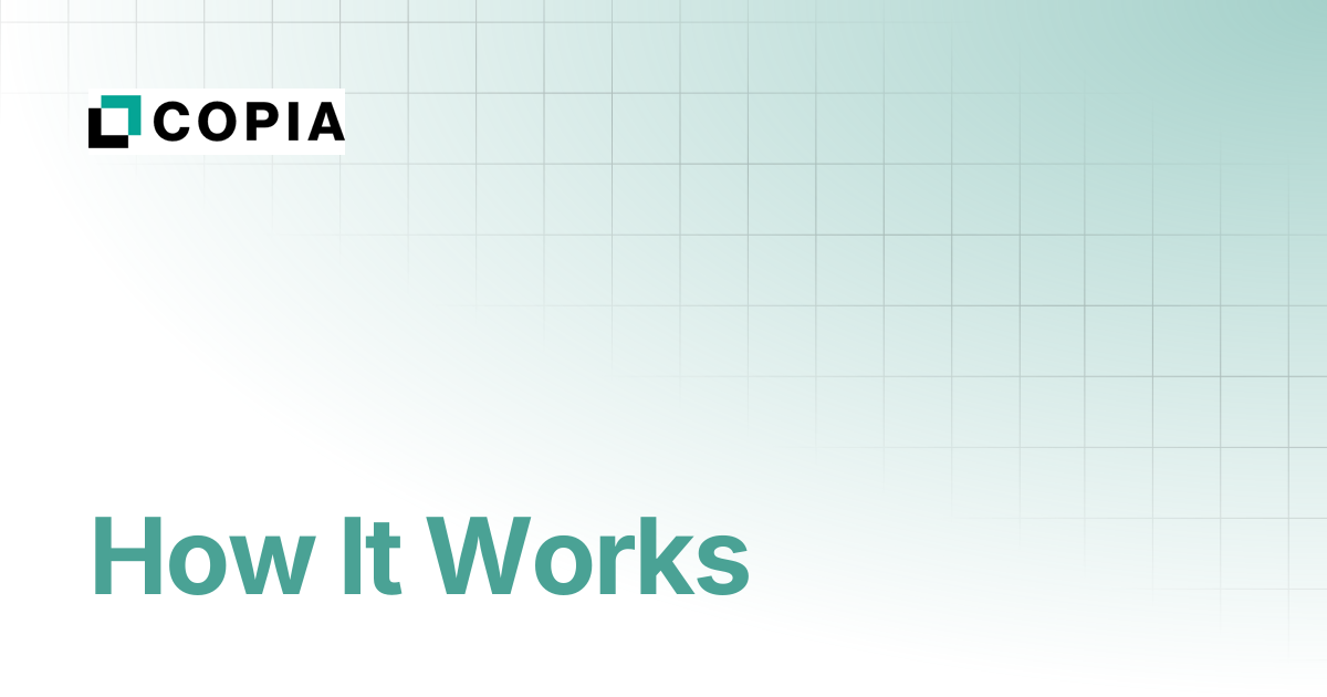 How It Works | Copia Docs