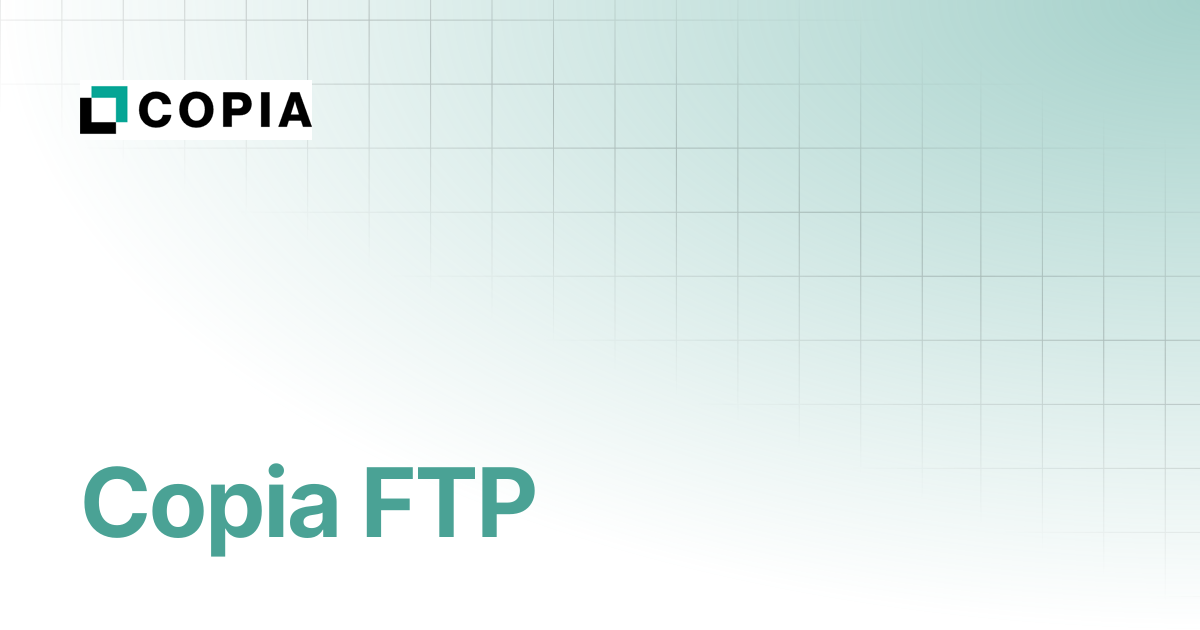 Copia FTP | Copia Docs